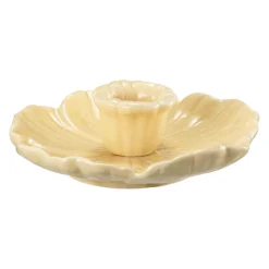 Sale Lysestake Flower 4 cm gul Lysestaker