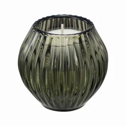 New Lysestake Kombi Rille 7 cm grønn Lysestaker