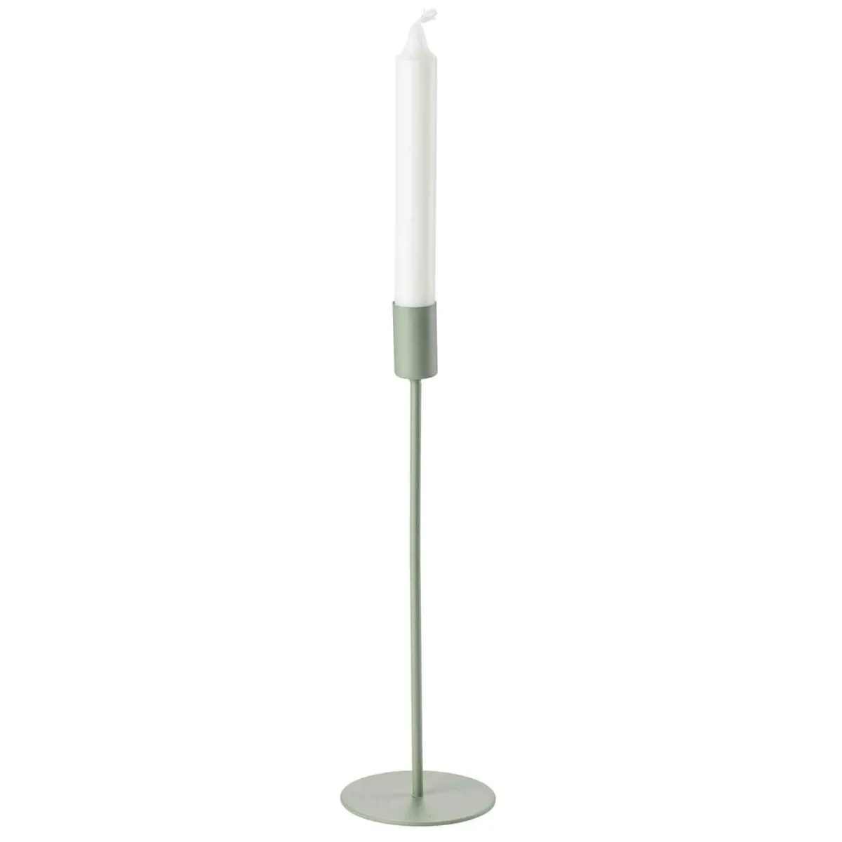 Clearance Lysestake Melina 28,5cm grønn Lysestaker