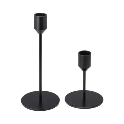 Clearance Lysestake Prato 10,5cm Sort Lysestaker