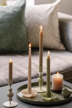 Best Lysestake Stine 4,5 cm, beige Lysestaker