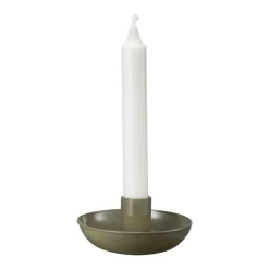 Sale Lysestake Stine 4,5 cm, grønn Lysestaker