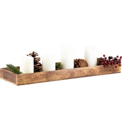 Discount Lysfat mangotre avlangt 55X17cm Lysfat