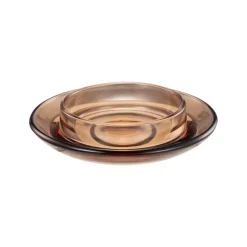 Sale Lysholder Leo 14cm amber Lykter|Lysestaker