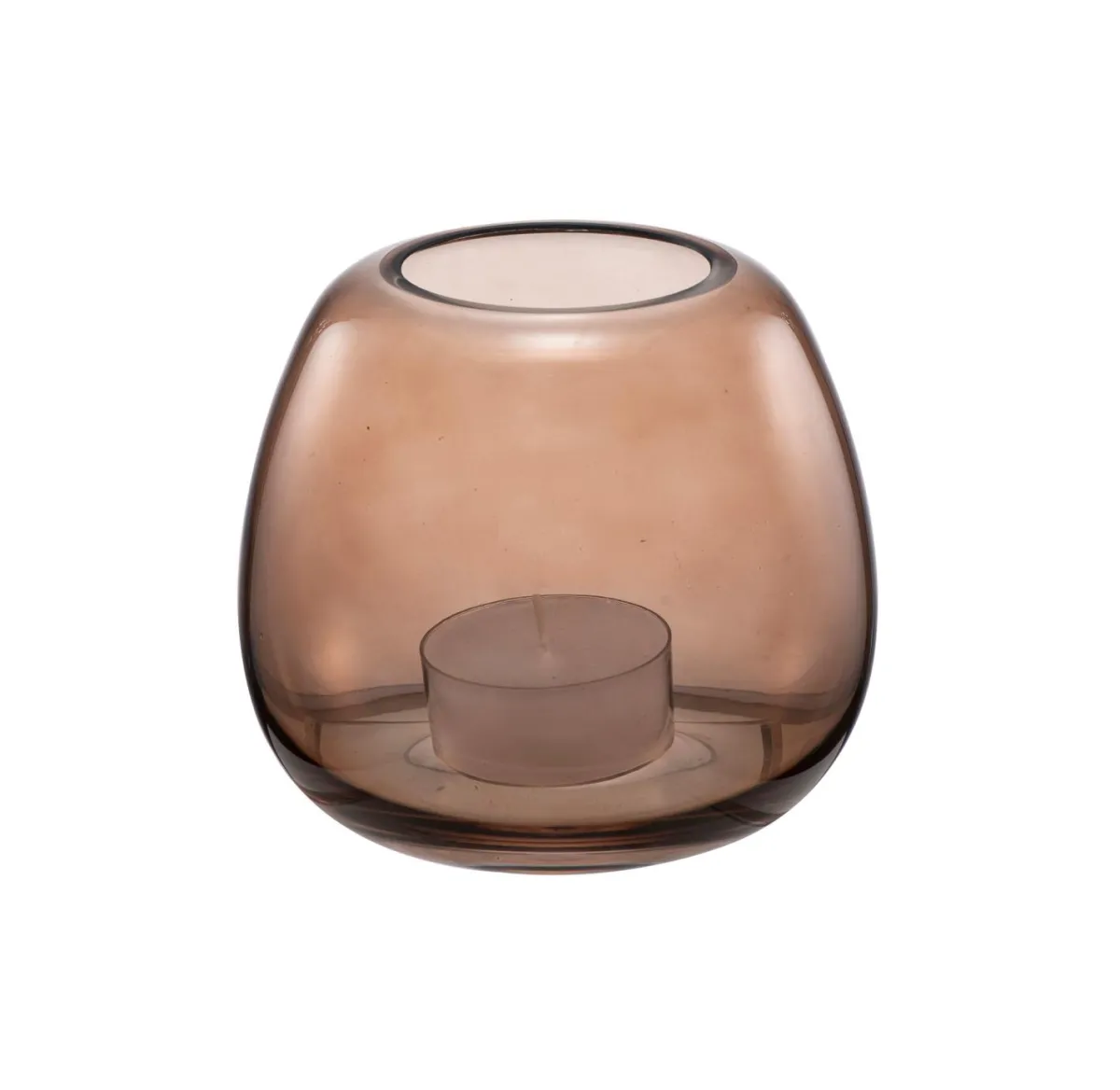 Clearance Lysholder Ling 12cm Amber Lykter