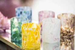 Discount Magnor - Swirl drikkeglass/lykt, brun Glass