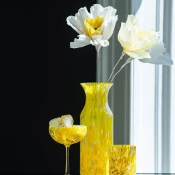 Sale Magnor - Swirl drikkeglass/lykt gul Glass