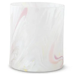 Magnor - Swirl drikkeglass/lykt hvit Glass