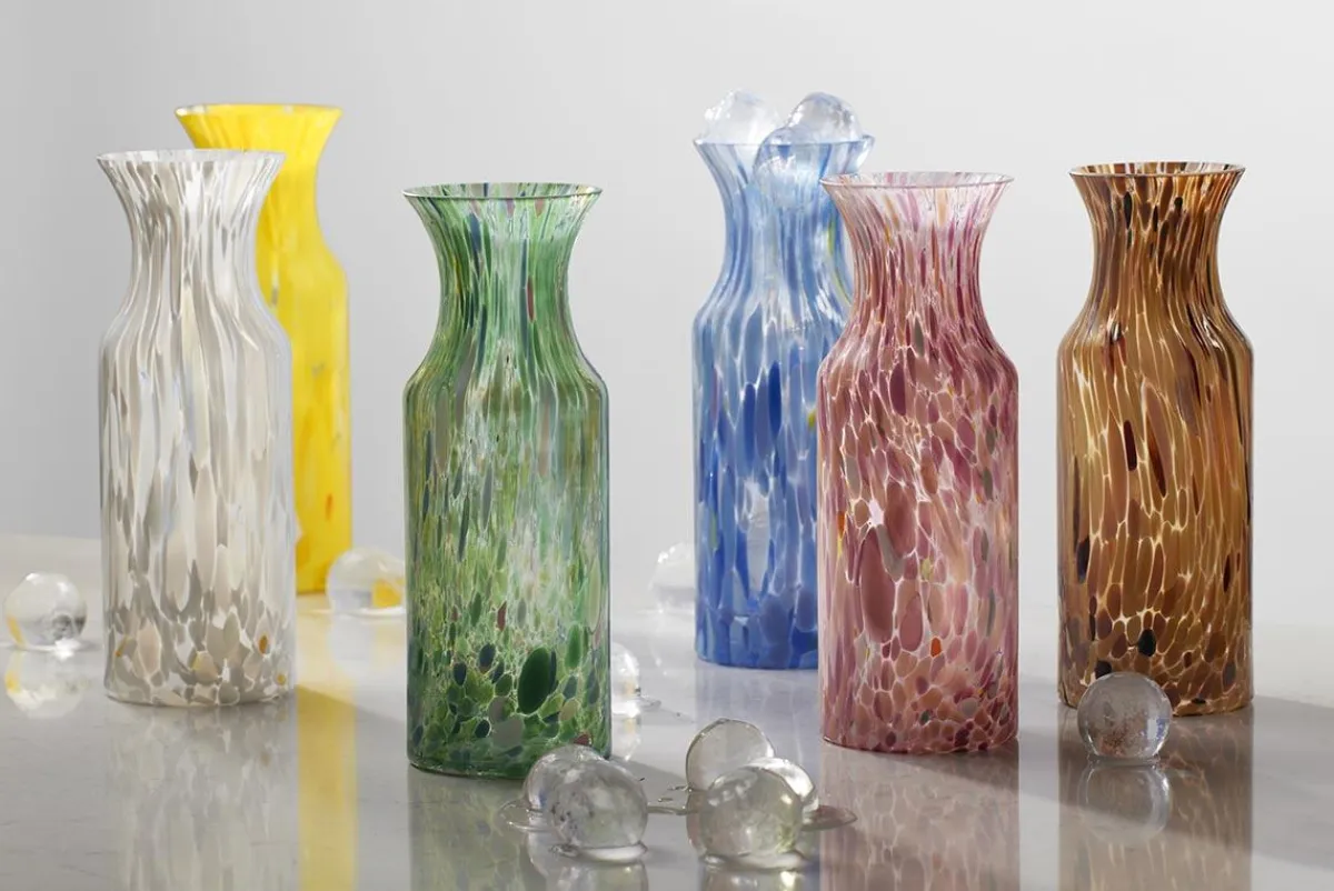 Discount Magnor - Swirl karaffel/vase, hvit Servering