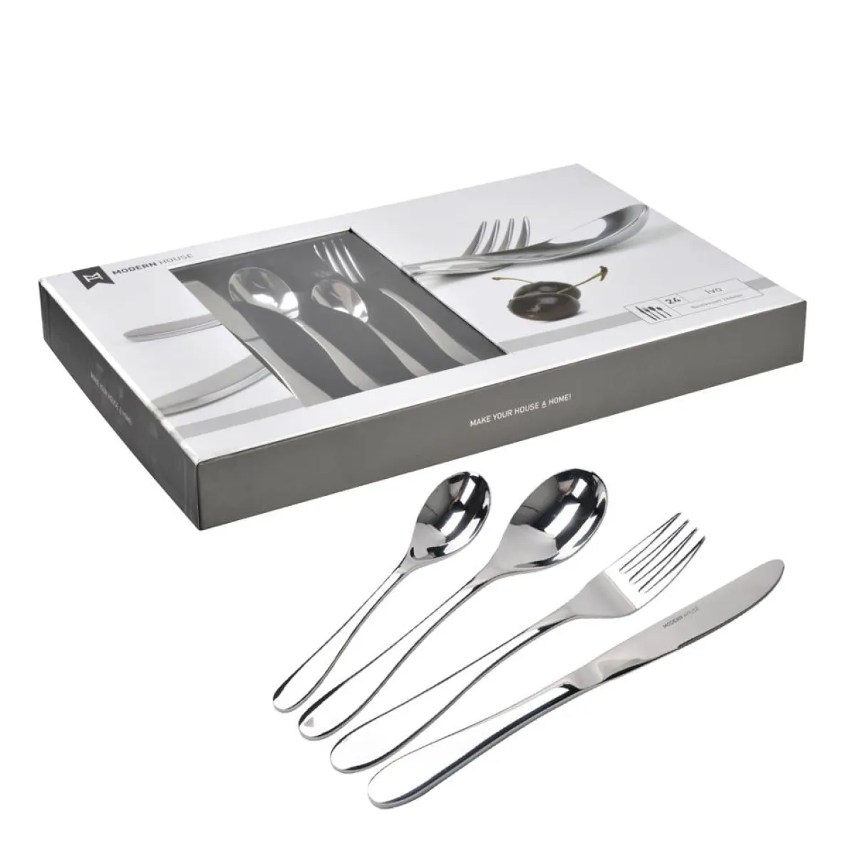 Modern House - Bestikksett Ivo 24 deler Bestikk