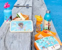 Discount Modern House - Bukkene Bruse Drikkeflaske 0,35 l, blå/rosa Drikkeflasker