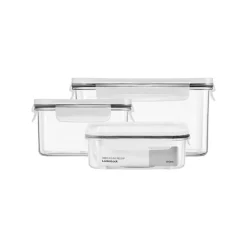 Clearance Modern House - Locknlock Oppbevaring bokssett 3stk Bokser