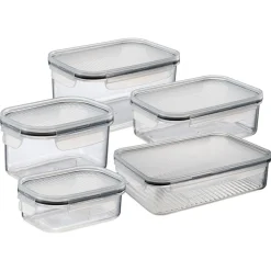 Sale Modern House - Locknlock Oppbevaring bokssett 5stk Bokser