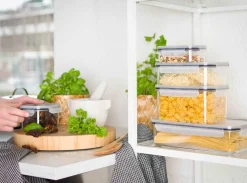 Sale Modern House - Locknlock Oppbevaring bokssett 5stk Bokser