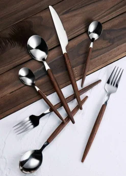 Outlet Modern House - North Bestikksett 16 deler brun Bestikk