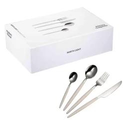 Clearance Modern House - North Light Bestikksett 16 deler hvit Bestikk
