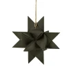 Online Papirstjerne 3D 2pk grønn Julekuler