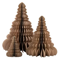 Discount Papirtre 40cm beige Julepynt