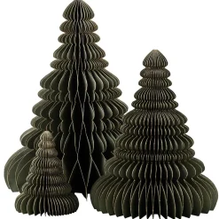 Hot Papirtre 30cm grønn Julepynt