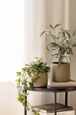 Hot Potte Avetia 11,5 cm brun Blomsterpotter Og Pidestaller