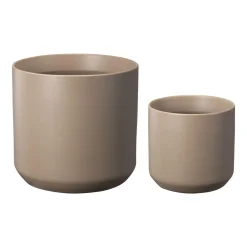 Online Potte Avetia 17 cm brun Blomsterpotter Og Pidestaller