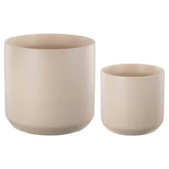 Hot Potte Avetia 17 cm, krem Blomsterpotter Og Pidestaller