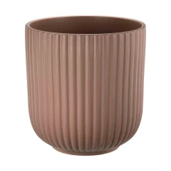 Hot Potte Riley matt 20 cm, brun Blomsterpotter Og Pidestaller