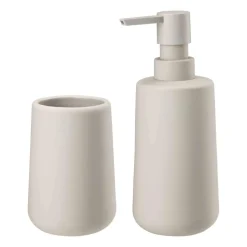 Hot Pure Baderomssett beige Baderomsartikler