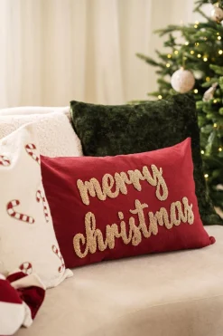 New Putetrekk Bianca 48x48cm grønn Putetrekk|Juletekstil