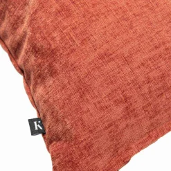 New Putetrekk Chenille 48x48cm terracotta Putetrekk