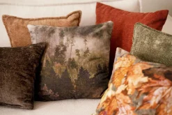 New Putetrekk Chenille 48x48cm terracotta Putetrekk