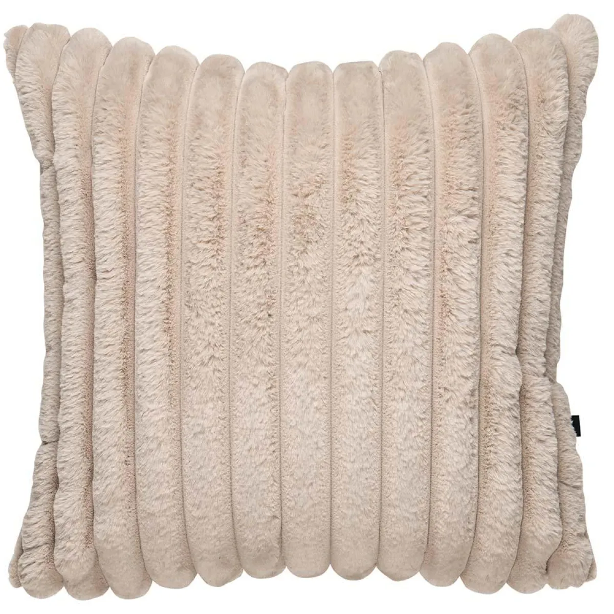 Online Putetrekk Faux fur striper 48x48cm Putetrekk