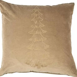 New Putetrekk juletre beige Putetrekk|Juletekstil