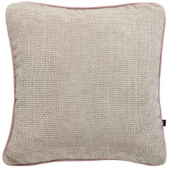 New Putetrekk Kayla med piping48x48 cm lys beige Putetrekk
