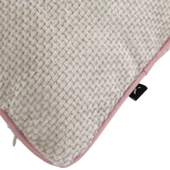 New Putetrekk Kayla med piping48x48 cm lys beige Putetrekk