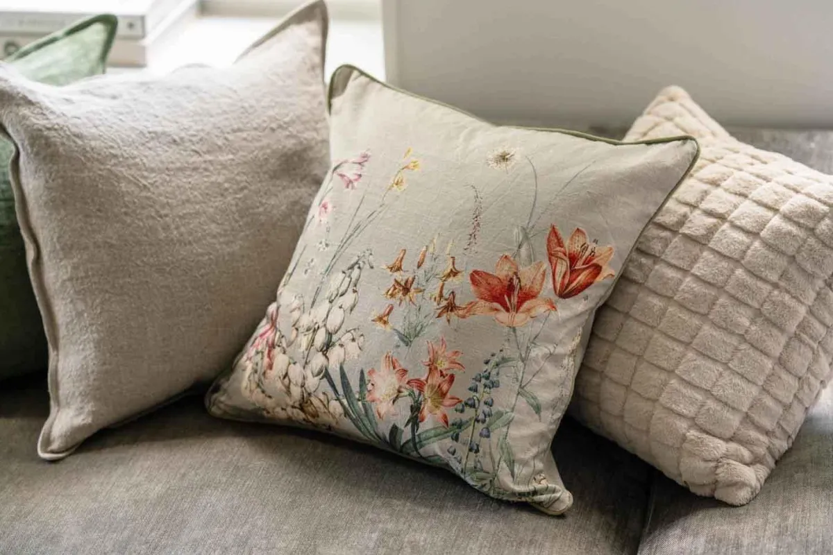 Hot Putetrekk Maisy 48x48cm natur Putetrekk