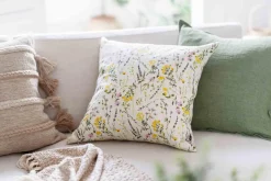 Putetrekk Markblomster 48x48cm Putetrekk