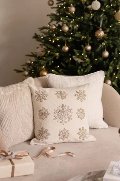 Putetrekk Perledryss 48x48cm Putetrekk|Juletekstil