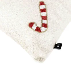 Online Putetrekk perler Candycane 48x48cm Putetrekk|Juleputer