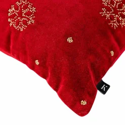 Outlet Putetrekk perler snøkrystall 48x48cm Putetrekk|Juletekstil