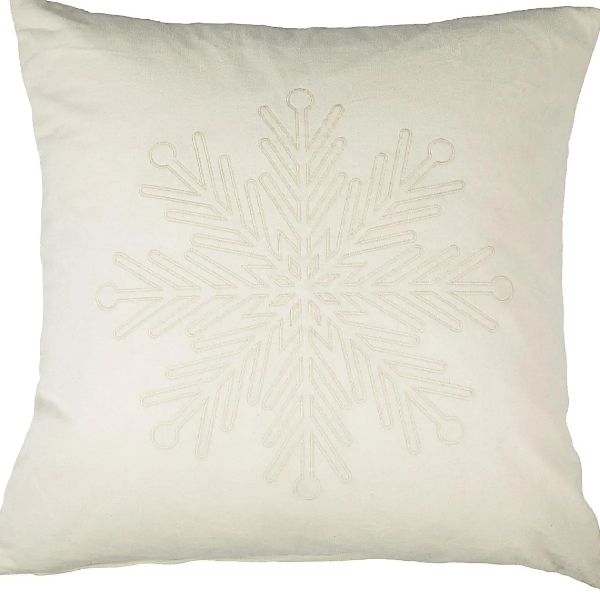 Hot Putetrekk snøfnugg offwhite Putetrekk|Juletekstil