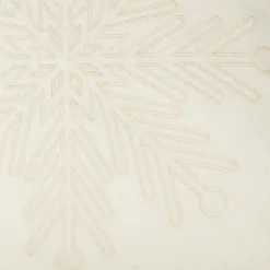 Hot Putetrekk snøfnugg offwhite Putetrekk|Juletekstil