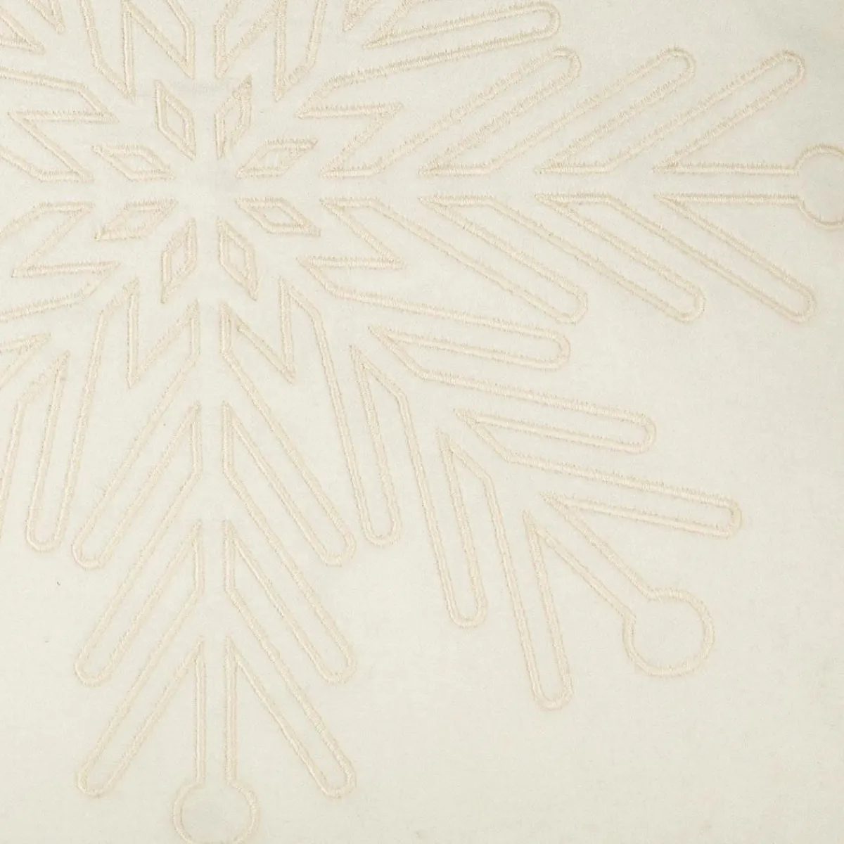 Hot Putetrekk snøfnugg offwhite Putetrekk|Juletekstil