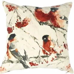 Discount Putetrekk velur dompap lys Putetrekk|Juletekstil