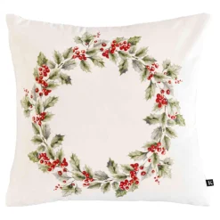 Sale Putetrekk velur Julekrans 48x48cm Putetrekk|Juletekstil