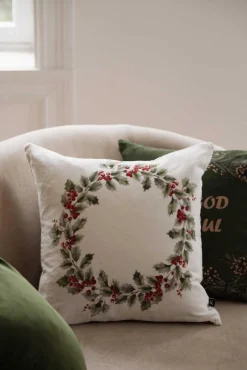 Sale Putetrekk velur Julekrans 48x48cm Putetrekk|Juletekstil