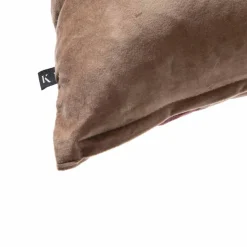 Hot Putetrekk velur striper 48x48 cm, burgunder Putetrekk