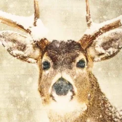 Online Putetrekk velur vinterhjort Putetrekk|Juletekstil