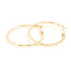 Sale Øreringer, 40 mm, Gull Ørepynt