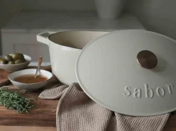 Hot Sabor - Home Kjøkkenhåndkle 2-pk brun Kjøkkentekstil